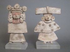 Pair of Teotihuacan Standing Figures